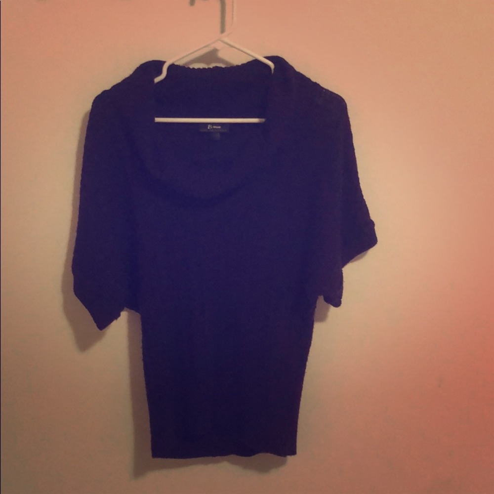 Dark purple sweater